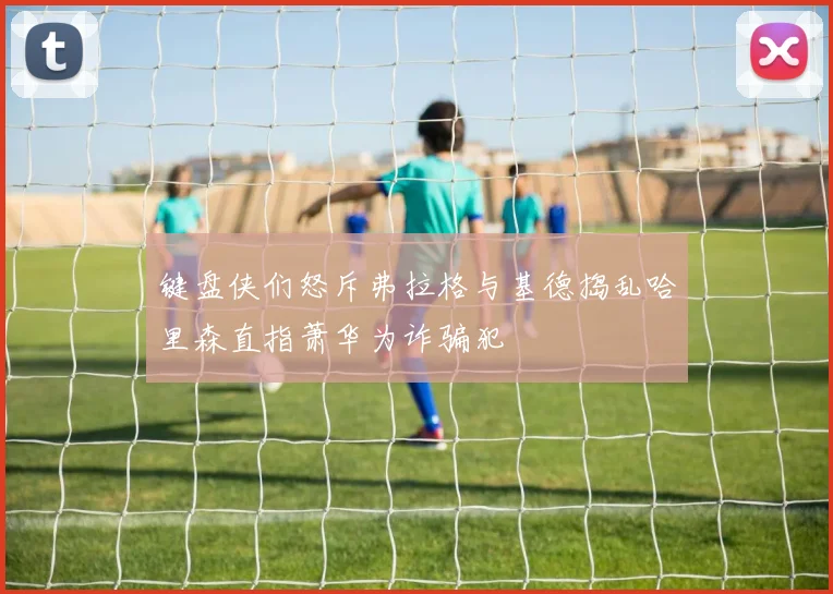 键盘侠们怒斥弗拉格与基德捣乱哈里森直指萧华为诈骗犯