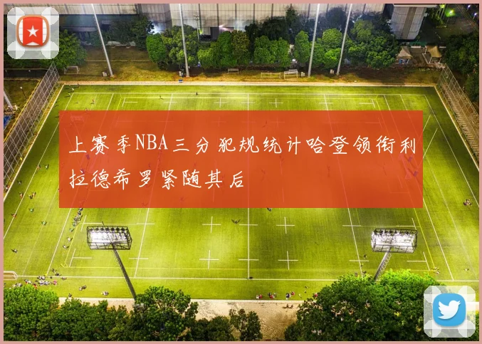 上赛季NBA三分犯规统计哈登领衔利拉德希罗紧随其后