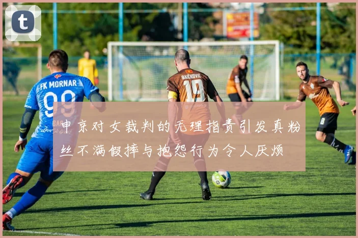 申京对女裁判的无理指责引发真粉丝不满假摔与抱怨行为令人厌烦